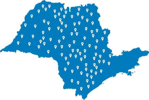 mapa de distribuicao home